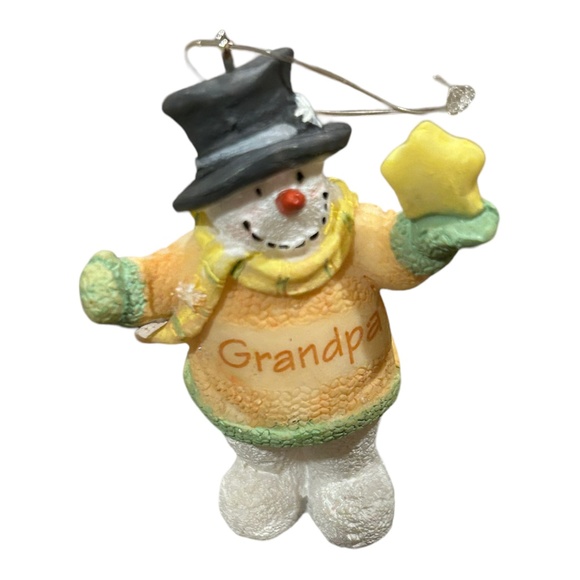 Grandma & Grandpa Snowmen Ornaments - Picture 2 of 5